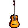 Eko GUITARS - CS-5 SUNBURST Chitarra Classica Serie Studio Scala 3/4, Top in Agathis, Fasce e Fondo in Tiglio Laminato, Manico in Mogano e Tastiera in Betulla, Custodia Inclusa, Colore Sunburst