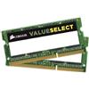 Corsair Value Select SODIMM 8GB (2x4GB) DDR3L 1600MHz C11 Memoria per Laptop/Notebook , Nero