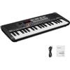 POGOLAB Mini Pianoforte Digitale, Pianoforte per Bambini con 37 Tasti, 40 Canzoni, 200 Suoni, 200 Ritmi, Tastiera Pianoforte con Uscita MIDI, Digital Keyboard Portatile (19,3x7,3x1,9 Pollici)(nero)