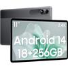 Blackview Tab9 Wifi Tablet 11 Pollici 2.4k FHD+, 18GB RAM+256GB ROM(TF 2TB) Android 14 Octa-Core, 8200mAH Widevine L1 13MP+8MP Gemini AI Tablet in Offerta Set Custodia Protettiva, ecc