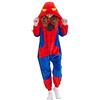 YAOMEI Bambini Kigurumi Pigiama Onesie, 2020 Ragazza Ragazzo Unisex Anime Unicorno Costumi Camicie da Notte Cosplay Halloween Natale Party Costume Attrezzatura Sleepwear (Spiderman, 140)