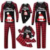 MJGkhiy Set Pigiama Natale Famiglia Girocollo Manica Lungo E Pantaloni Lunghi Set Pigiama Natalizio Invernale Babbo Natale Completi Pigiami Di Natale Famiglia Per Neonato Bambino Papà Mamma