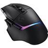 Logitech G G502 X Plus mouse Gaming Mano destra RF Wireless Ottico 25600 DPI