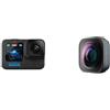 GoPro HERO12 Black - Action camera impermeabile con video Ultra HD 5.3K60, foto da 27 MP, HDR, sensore di immagine da 1/1,9 Max Mod 2.0 (HERO12 Black) - Accessorio ufficiale