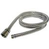 Byretech Tubo flessibile per vasca da bagno, in acciaio inox, diametro 200 cm, foro da 8 mm, BH34-15 mm, filettatura fine maschio a soffione doccia standard