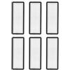 Jegehoyo 6 filtri HEPA di ricambio per Roborock Qrevo S/Qrevo S5V/Qrevo Plus/Qrevo Curv/Qrevo Pro/Qrevo MaxV/Qrevo Curve/Qrevo Edge/Qrevo Curv S5X/Qrevo EDGE S5A/QV 35A/QV 35S Accessori per aspirapolvere robot