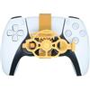 LICHIFIT Mini volante per PS5 Racing Game Controller Simulatore di guida volante di stampa 3D per PlayStation 5 Accessori ausiliari per volante da corsa