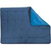 Corredocasa Coperta Plaid Cotone - Coperta Divano e Letto Singolo, Morbida Calda e di Alta Qualità Made in Italy (Blu/Azzurro Tinta Unita, Piccolo 120x160)