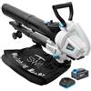 swift 3 in 1 Soffiatore Aspiratore a Batteria and Trituratore, 40V Soffiatore Aspiratore with 12L Zaino Raccogli foglie, Compreso Batteria 2 Ah e Caricatore