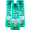 FEI FAN Shampoo Purificante PURE NON-STOP COCONUT WATER, Per Cute Grassa e Punte Secche. Con Acqua Di Cocco e Acido Salicilico, Senza Siliconi. Rimuove Il Sebo In Eccesso 250ml (3 Flaconi)