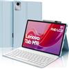 JADEMALL Custodia Tastiera per Lenovo Tab M11 11 2024 TB330FU/330XU, Italiana QWERTY Tastiera Magnetica Wireless Bluetooth per Tablet Lenovo M11 11 Pollici, Cielo Blu