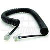 JOIN Cavo Plug Spirale TELEFONICO 5MT Ricambio per CORNETTA Colore Nero RJ9 4P4C