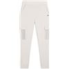FREDDY - Pantalone Donna in Felpa Viscosa con Tasche Cargo in Velluto, Donna, Beige, Small