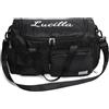 jewelora Borsone da Viaggio Grande Borsone Palestra Personalizzata Nome con Tracolla Regolabile per Donna Uomo Borsa Sportiva Borsa Piscina Borsa Bagaglio a Mano per Aereo (Nero)