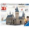 Ravensburger - Puzzle 3D Harry Potter, Sala Grande del Castello di Hogwarts, Età Consigliata 10+, 540 Pezzi - 44 x 41 x 42 cm