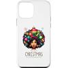 Black Girl Christmas Miracle Holiday Gif Custodia per iPhone 12 mini Ragazza nera magica pelle marrone ragazze melanina sorella di Natale