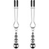 Bedroom Fantasies Nipple and Clitoris Clamps Silver
