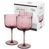 Villeroy & Boch like. by Villeroy & Boch - Like Grape calice da vino set da 2 pz., vetro colorato uva, capacità 270ml