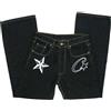 Generic Jeans da uomo Baggy Y2k Hip Hop Jeans con gamba larga, jeans elasticizzati da uomo, jogging, pantaloni da jogging e ragazzi, Y2 - bianco, XXL Große Größen Lang