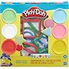 HASBRO ITALY Srl Hasbro Play-Doh Forme Divertenti - Pasta Modellabile con 6 Vasetti e Formine per Bambini