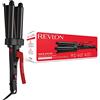 Revlon Wave Master Jumbo Waver (Design a tre ferri Jumbo, rivestimento in ceramica tormalina, 30 regolazioni di calore fino a 190 °C) RVIR3056UKE