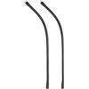 PATIKIL 2pz Braccio a Collo d'Oca 16 Tubo Flessibile in Metallo Nero | 1/4-20 Femmina a Maschio, Universale, per Supporto Estensibile per Action Camera Telefono MicroTelefono