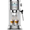 SOGO CAF-SS-7600 CAFFETTIERA ESPRESSO ACCIAIO INOX 15 BAR, Serbatoio 1L1450W