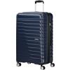 American Tourister Flashline Spinner L, valigetta 78 cm, 100/109 l, blu (Ink Blue), Blu (Ink Blue), Spinner L (78-100/109 L), Valigie & trolley