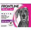 Frontline - Tri-Act Antiparassitario Cani 20 a 40 Kg Confezione 3 Pipette