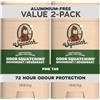 Dr. Squatch Deodorante Naturale per Uomini - Pine Tar - Neutralizzante degli Odori, Senza Alluminio (Stick da 75 g, Confezione da 2)