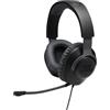 JBL Quantum 100 Cuffie Gaming Over-Ear con Filo, Headset da gioco con Microfono Boom Direzionale Rimovibile, compatibilità su Ogni Piattaforma, Colore Nero