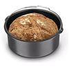 Joyivike Tortiera Apribile 20 Cm 18 Cm 17 Cm, Teglie da Forno Rotonda, Tortiera Tonda Alta Acciaio al Carbonio, Rivestimento Antiaderente Teglie per Dolci con Fondo Rimovibile, Nero