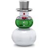 Swarovski 5596361 - Statuetta di pupazzo di neve, 6,6 cm