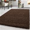 Teppium Moderno Tappeto Salotto 100 x 200 cm Marrone - Shaggy Tappeto per scendiletto Camera da Letto, Cucina y Soggiorno - Tappeto Morbido y Fluffy, Monocromatico, facile manutenzione