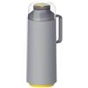 Tramontina Thermos con coperchio e contenitore interno in vetro (grigio, 1,0 l)