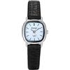 Lancardo Orologio Quarzo da Polso Donna Cinturino Poliuretano Quadrante Quadrato Impermeabile Ultra Sottile Nero