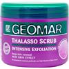 Geomar Thalasso Scrub Intensive Exfoliation - Confezione 600 gr. con semi d'uva per la cura del corpo, contiene solo ingredienti naturali, per peeling corpo morbido, brillante e liscio.