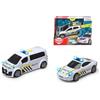 Dickie Toys 203712014SDN - Auto della polizia norvegese con suono e luce - Disponibile in Porsche, Mercedes e Citroën, 15 cm, dai 3 anni in su, batterie incluse
