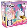 Canal Toys - Style 4 Ever - Unicorno da Personalizzare per Bambini - Attività Manuale - Hobby Creativo - Unicorno Salvadanaio - Brilla al Buio - 60 Adesivi - Regalo Bambini 6 Anni in su - OFG 106