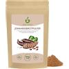 IDDA Herbal Polvere di carruba 1kg, baccelli di carruba essiccati e macinati, dolcificante naturale per pasticceria, dessert e cioccolato alla carruba, farina di carruba, polvere di carruba scura
