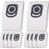 10 Sacchetti In Microfibra Per Rowenta Power XXL - Compatibili TW313, TW315, TW317, TW318, Modelli Silence Force 4A, RO64xx