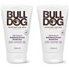 Bulldog Oil Control Face Scrub 125ml - Esfoliante Viso Uomo Specifico per Pelli Grasse all'Amamelide, Corteccia di Salice e Ginepro (Confezione da 2)