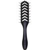 Denman Flexible Vent Brush for Blow Drying - Styling Hair Brush for Wet Dry Curly Thick Straight Hair - For Women and Men (Black), (F200TEPT)