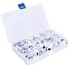 Rayher Occhi Mobili Adesivi, Assortimento, Box con 1 500 Pz, 4-15mm, 69264000, Multicolore, Normale