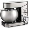 Techwood Robot da Pasticcere Multifunzione con Ciotola in Acciaio da 5 L, 1000 Watt, Inox