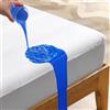 Bedecor Coprimaterasso Matrimoniale 160x200 Impermeabile su 5 Lati in Cotone Cerata per Letto Protezione Salva Materasso Traversa, Certificato OEKO-TEX, Proteggi Materasso, Lavabile