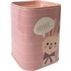makio Salvadanaio in latta per bambini originale con animali e disegni con coperchio. Salvadanaio in latta economico che può essere utilizzato anche come contenitore per matite (coniglio)