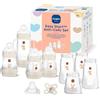 MAM Easy Start - Set di biberon anti-coliche anti-coliche, 15 pezzi, autosterilizzanti, colore: sabbia e beige almond