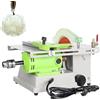 Generic Rock Jewelry Buffer lucidatrice da 1350 W, mini sega da tavolo e lucidatrice da banco per sfaccettatura di gemme e attrezzature lapidarie, ideale per macinazione di giada, ambra, cera d'api, velocità