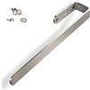 SOTECH Portasalviette PAN per montaggio su mobile/da avvitare/acciaio inox spazzolato/portasalviette per bagno ganci per asciugamani